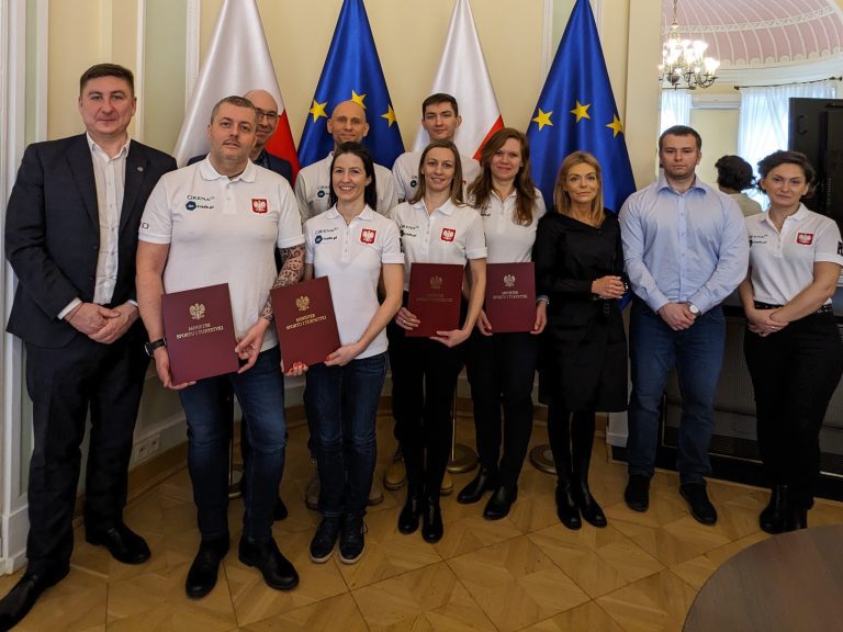 Nasi Sportowcy w Ministerstwie Sportu i Turystyki cd