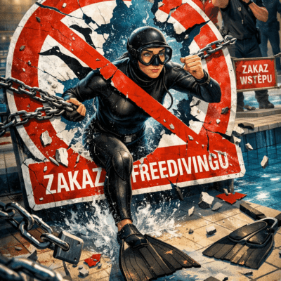 Walka o treningi freedivingu