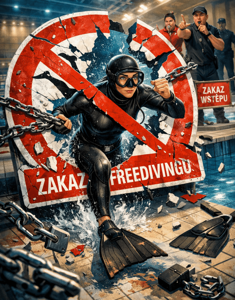 Waka o treningi freedivingu